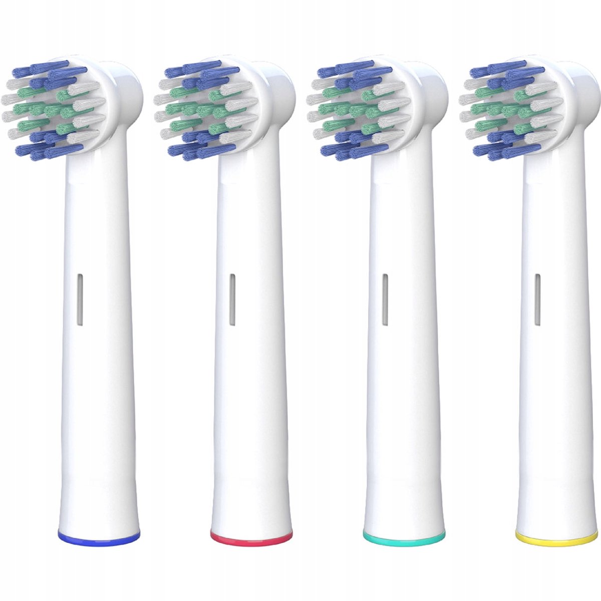 4x Opzetborstels Precision Clean voor Oral-B Elektrische Tandenborstels