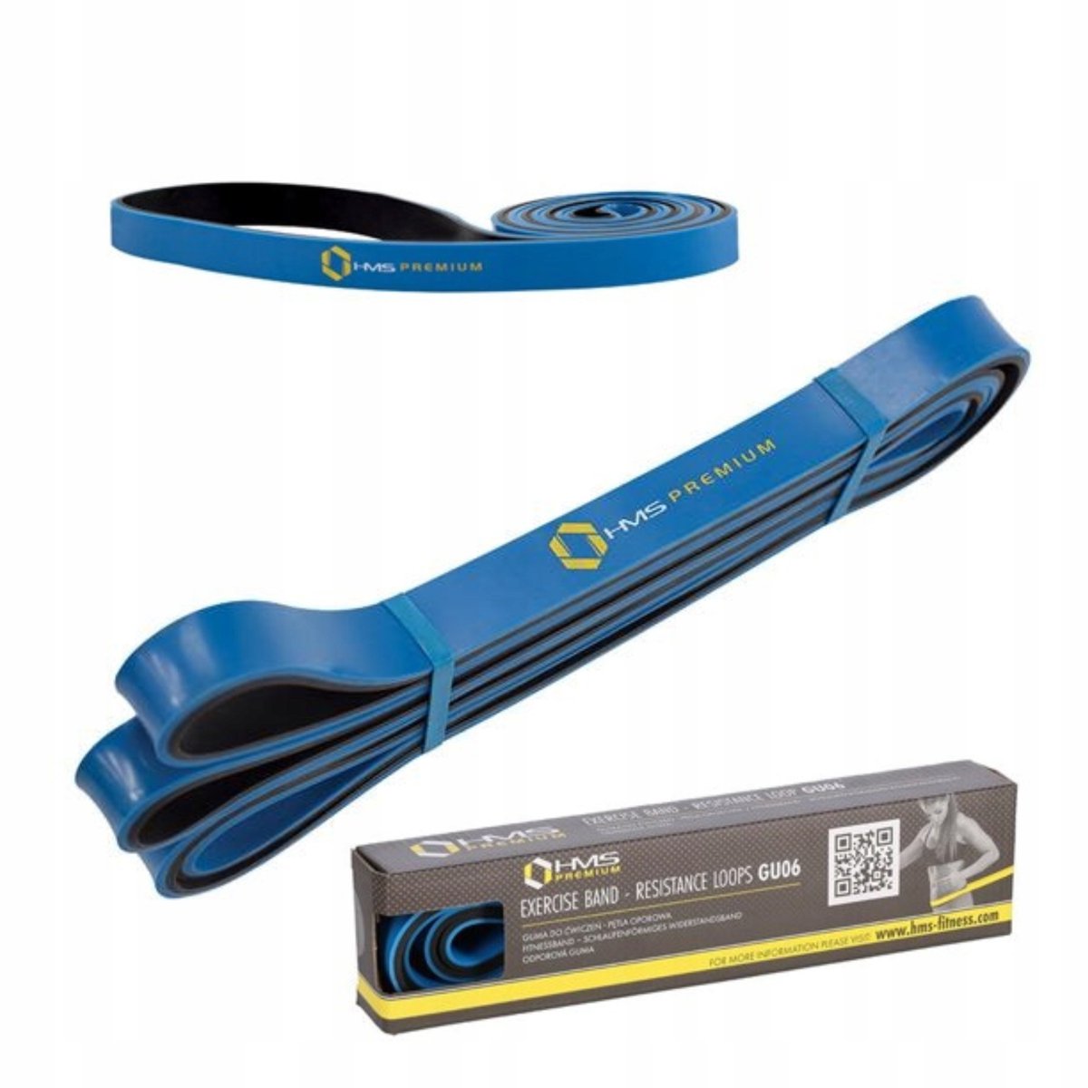 HMS GU06 Trainingsweerstandsband - Blauw (13,5-27 kg)
