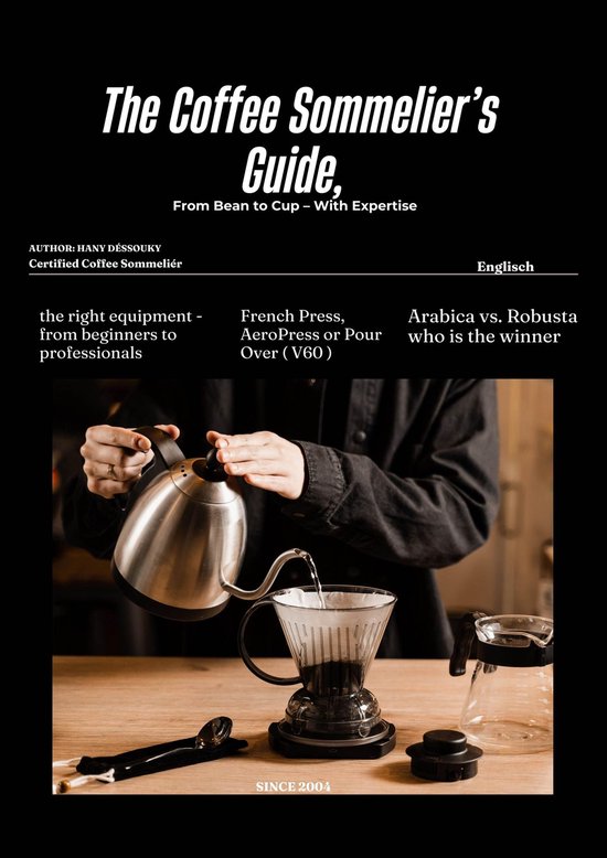 The Coffee Sommelier’s Guide, - cover