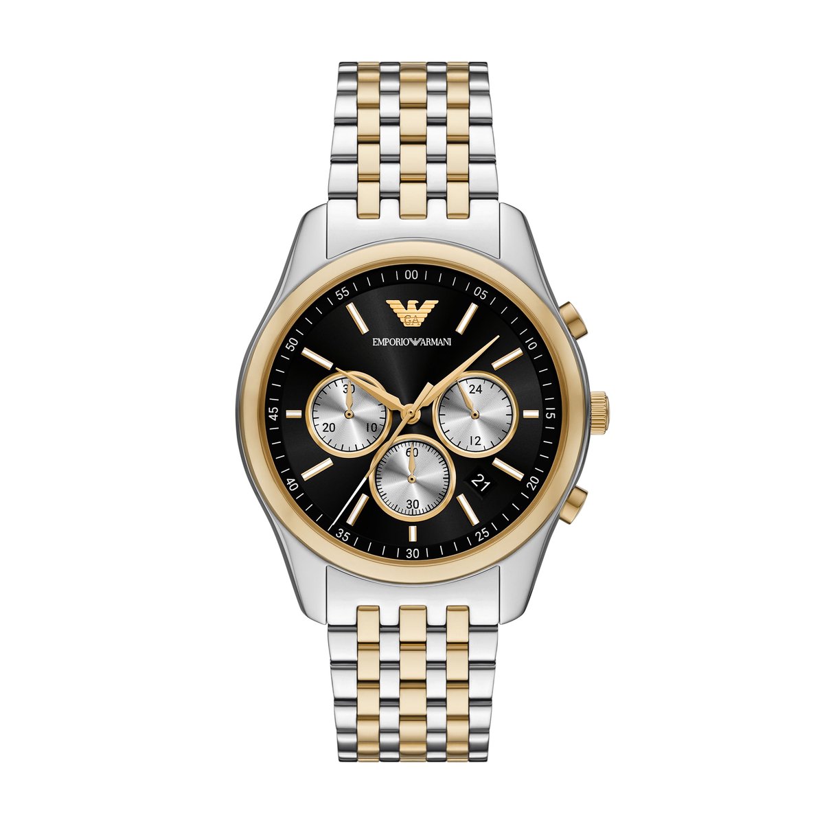Emporio Armani Heren Horloge 41 mm - Goudkleurig