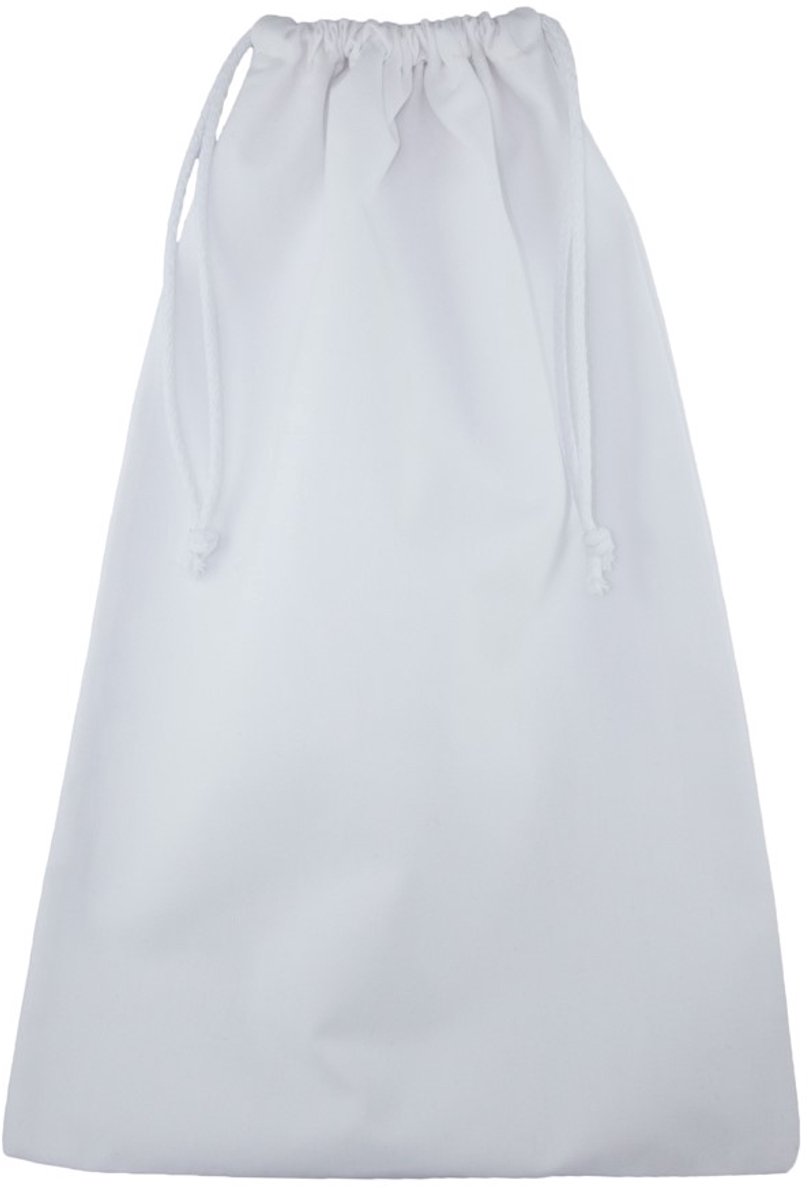 Wit Katoenen Zakje 30x45cm - Ideaal voor Schoenen & Cadeaus