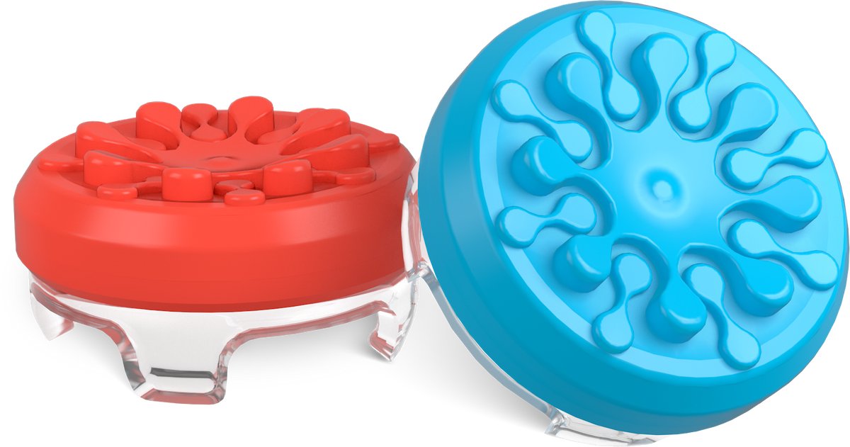 KontrolFreek Performance Thumbsticks - Switch Pro Controller - Splash Rood/Blauw – foto 5