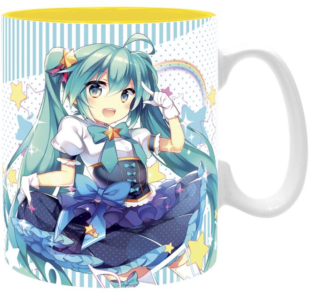 Hatsune Miku Miku Melody Unisex Kop - meerkleurig - Standard