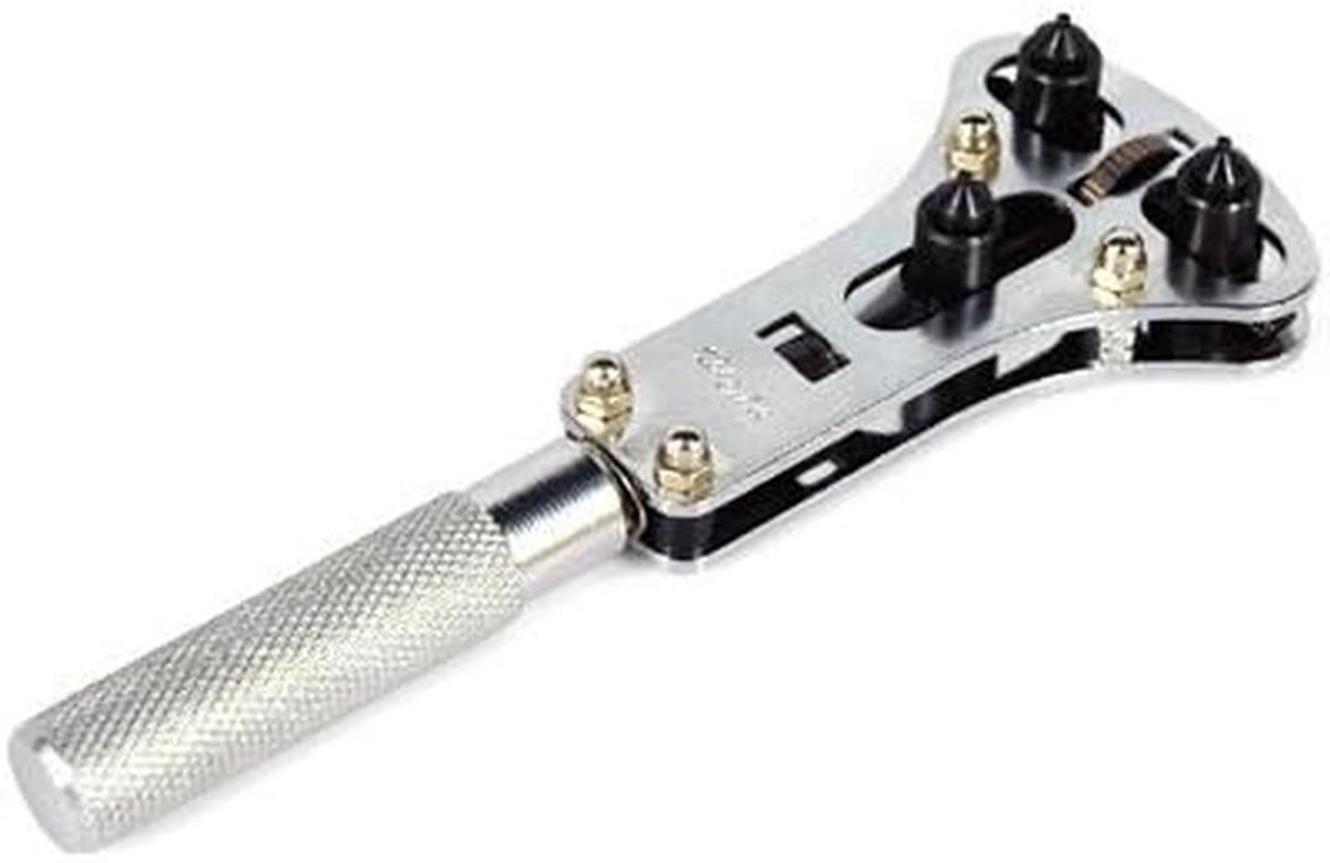 DIGIFLEX horlogereparatieset - Verstelbare behuizingsopener met 18 bits voor het openen van horloges