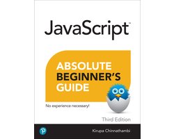Omslag van Absolute Beginner's Guide- Javascript Absolute Beginner's Guide, Third Edition