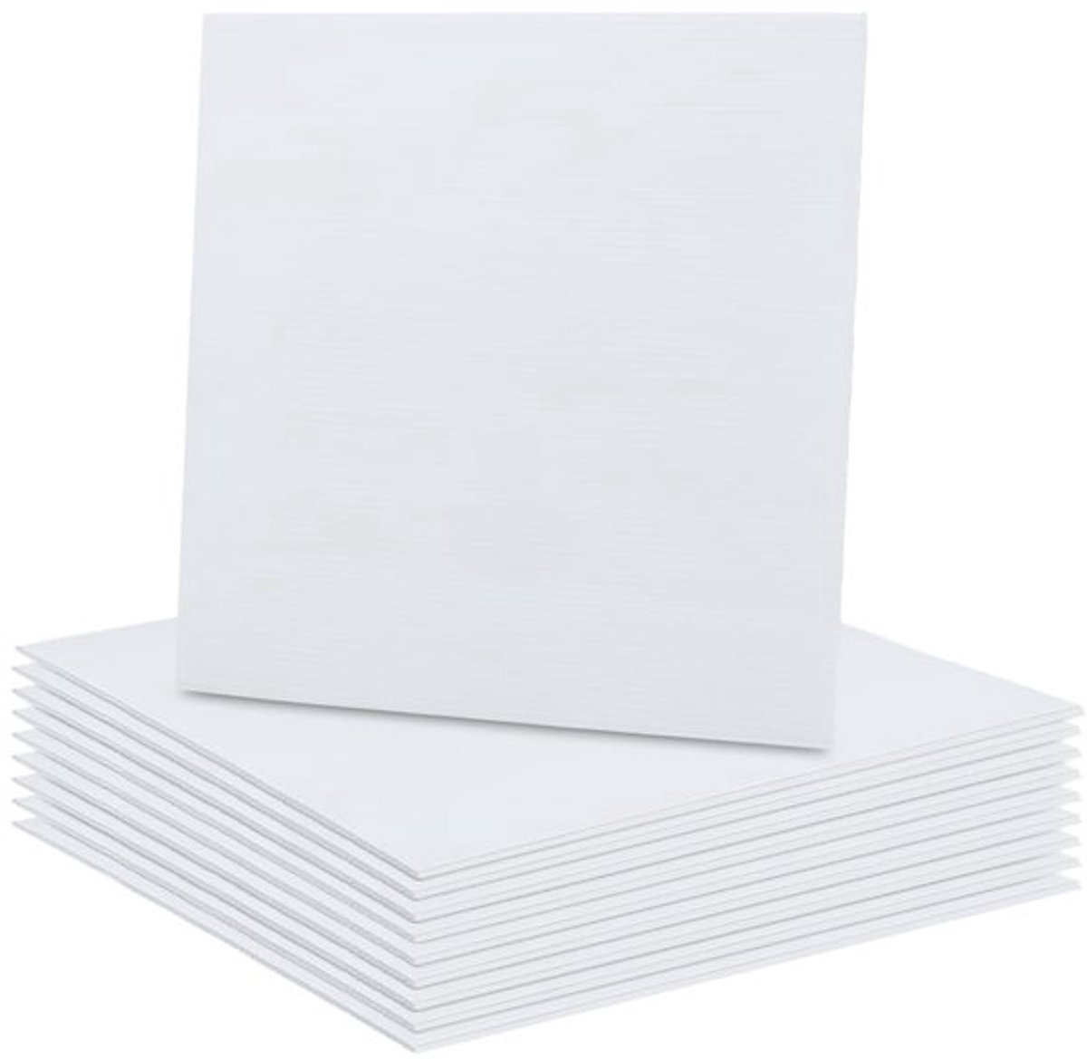 Wit Golfplastic 30 x 30 cm - 10 Vellen - 3 mm Dikte voor Buiten en Decoratie