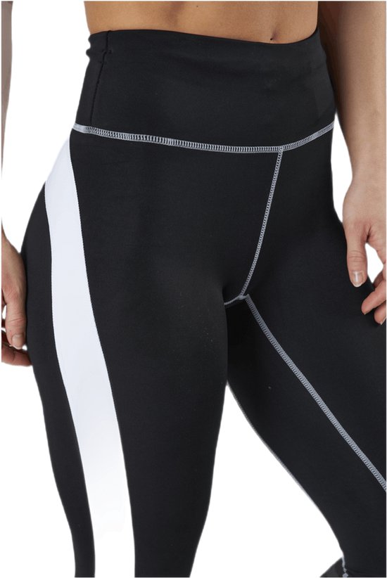 Björn Borg - Dames - STHLM High Waist Mesh Leggings - Multicolour/Wit/Zwart - Maat 38 van Merkloos — afbeelding 3