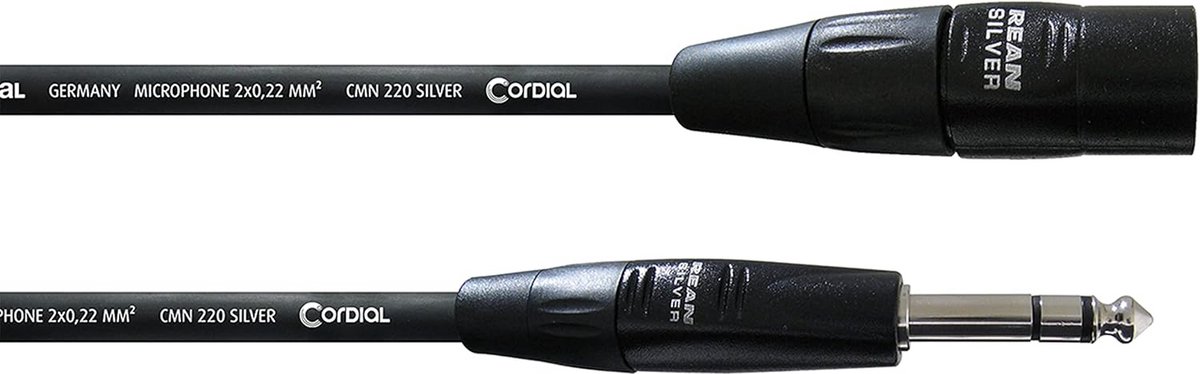 Microfoonkabel XLR Male naar Jack 6.3 mm Mono - Hoogwaardige Kwaliteit