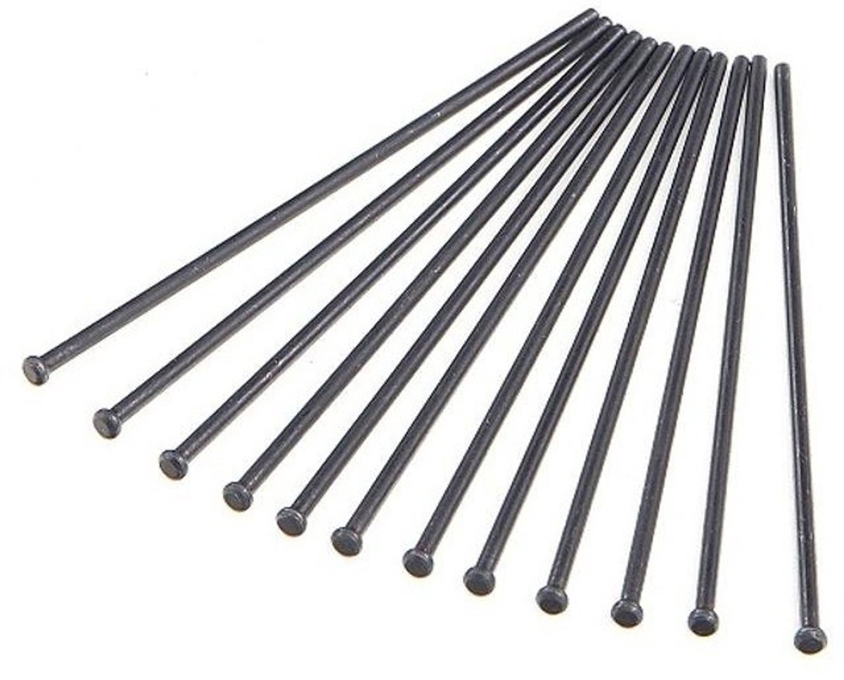 POWERHAND naaldensets voor NEEDLE SCALER Naaldbikhamer - 120x3mm (set van 19 naalden)