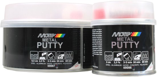 Motip Metal Putty - 250 gr