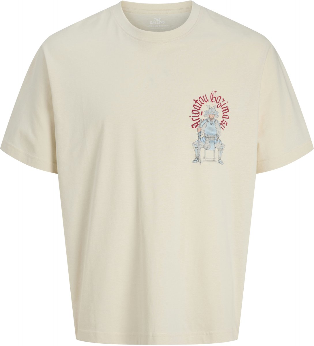 JACK&JONES - JORJAPAN BACK TEE SS CREW NECK TG - Heren - T-shirts