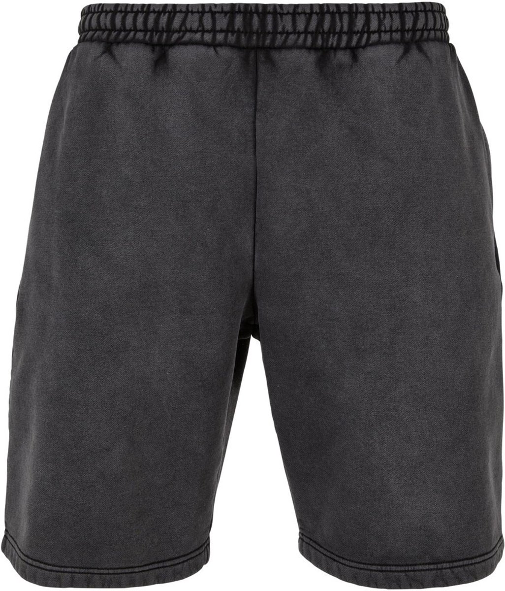 Urban Classics Heavy Sand Washed Sweat Korte broek S Zwart