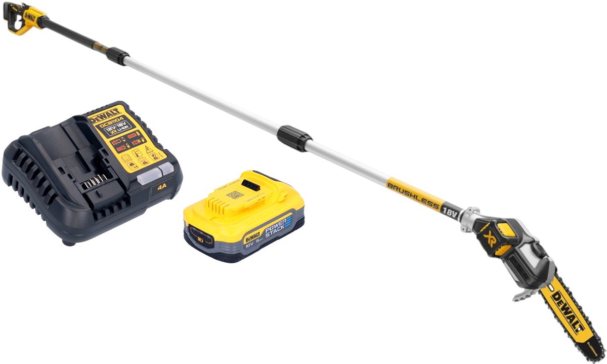 DeWalt DCMPS 567 H1 accu 18 V borstelloos + 1x Powerstack accu 5.0 Ah + lader