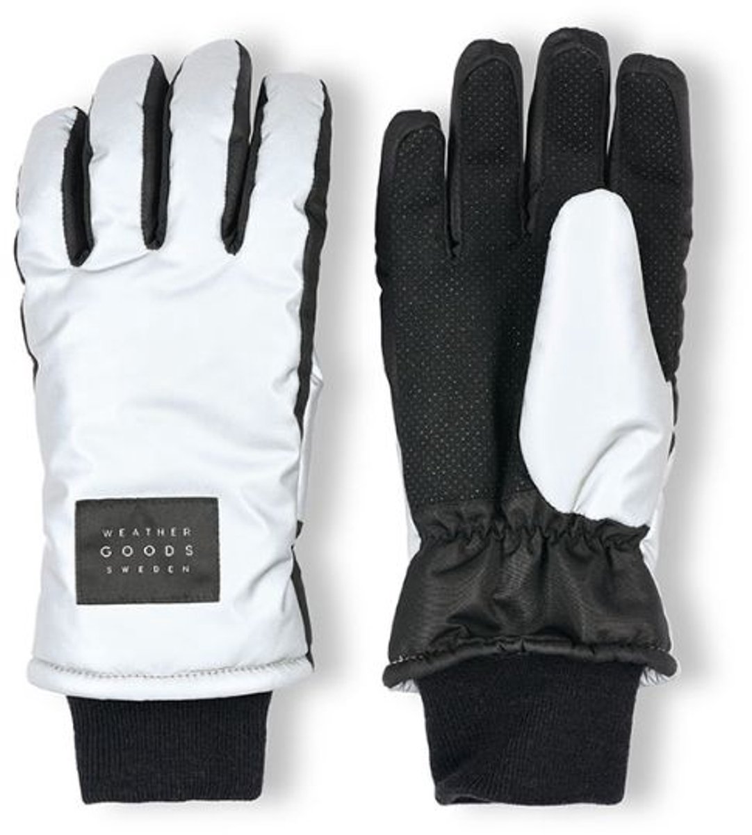 Weather Goods Handschoenen Reflective Gloves Luna Zilver Zwart