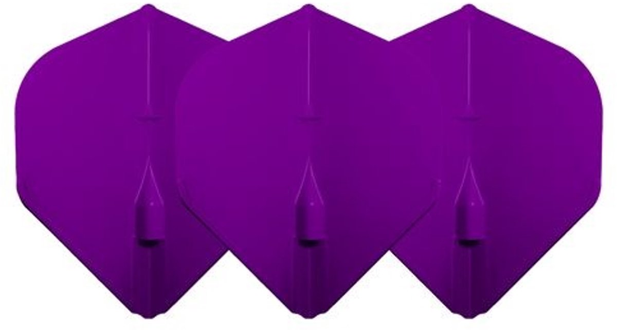 L-Style Champagne Flight EZ L1 Standard Deep Purple - Dart Flights