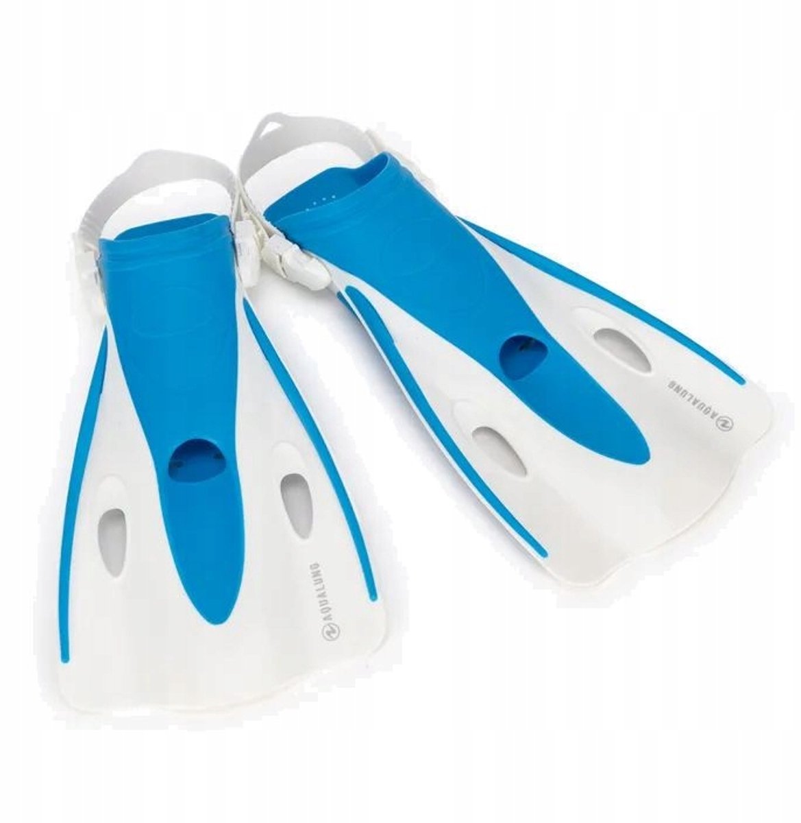 Aqualung Twister Zwemvliezen Blauw/Wit L-XL
