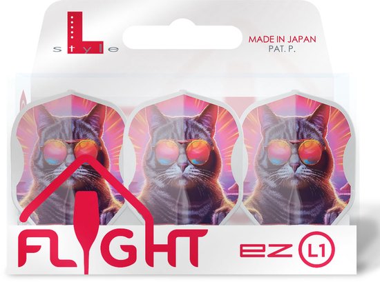L-Style L1 EZ Party Cat Dartshopper Exclusives - Dart Flights van L-Style — afbeelding 3