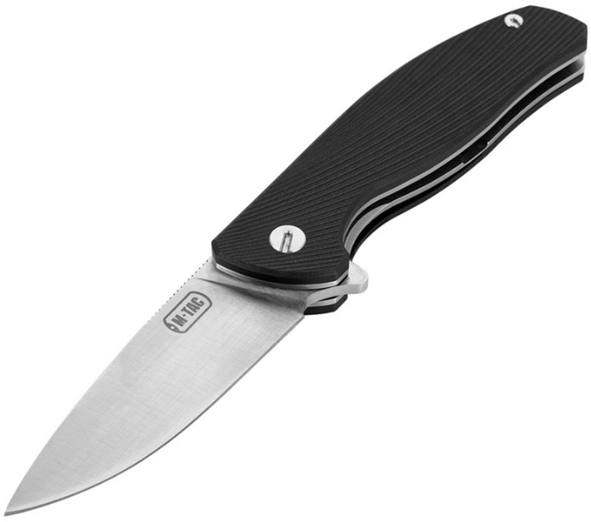M-Tac type 11 EDC zakmes 8CR14, zwart