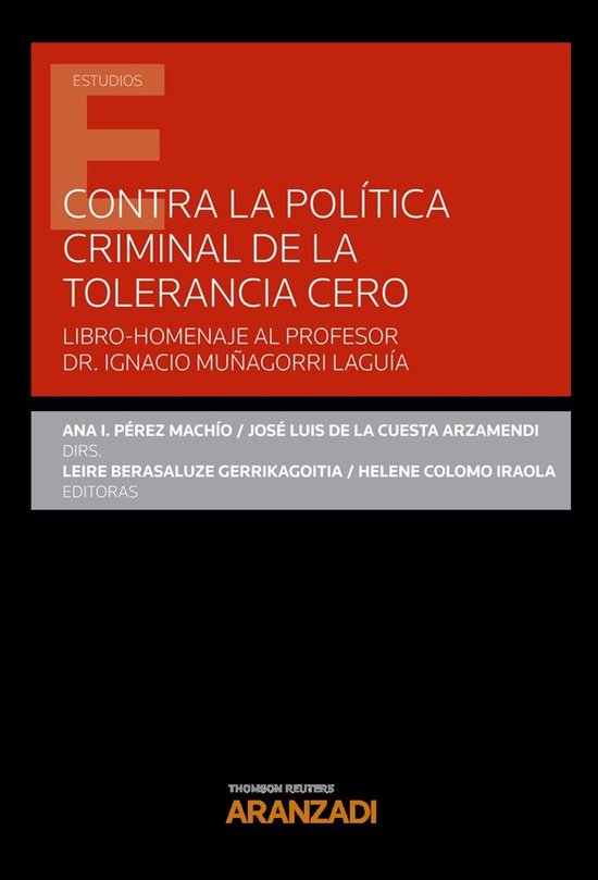 Contra la política criminal de tolerancia cero - cover