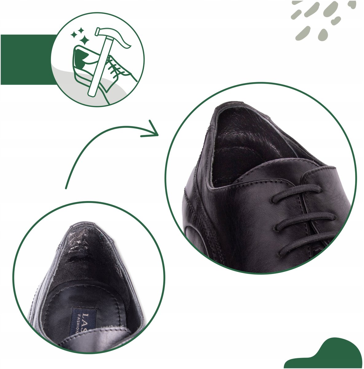 Leren Hielvoeringen: Comfort & Bescherming voor Al uw Schoenen