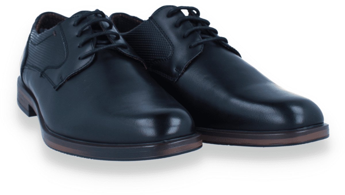 Bottesini Heren Veterschoen | Zwart | Maat: 41