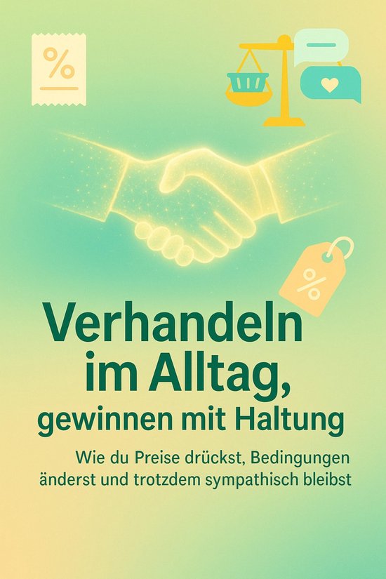 Verhandeln im Alltag, gewinnen mit Haltung - cover