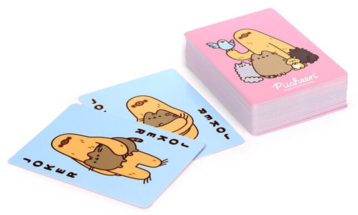 Speelkaarten/Kaartspel - Pusheen the Cat Thema - 9x6,5cm