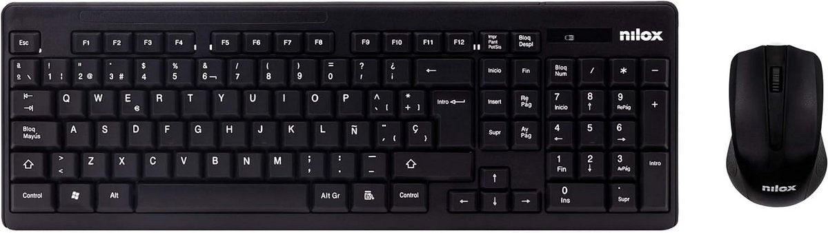 Draadloos Toetsenbord en Muis Combinatie voor Windows (QWERTY)