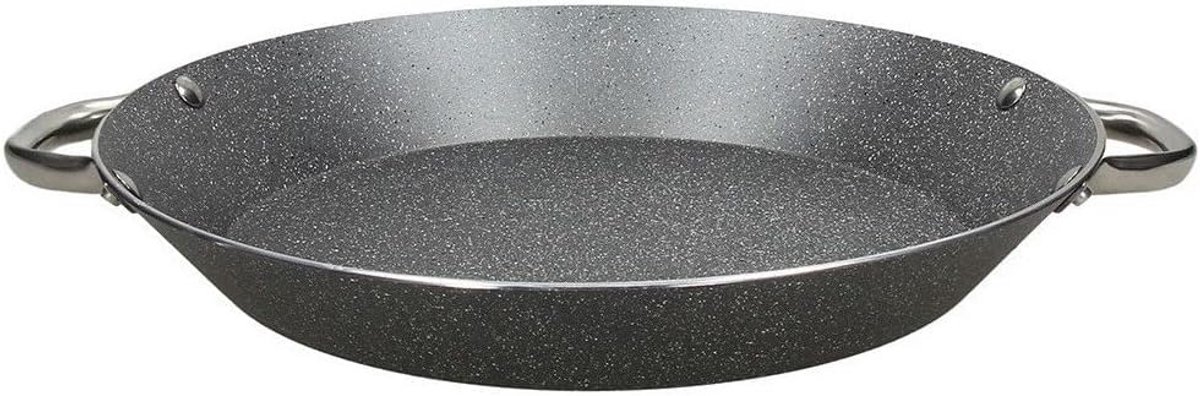 Grote & Diepe Koekenpan 34 cm - Keramische Anti-Aanbaklaag - Geschikt voor Inductie & Oven