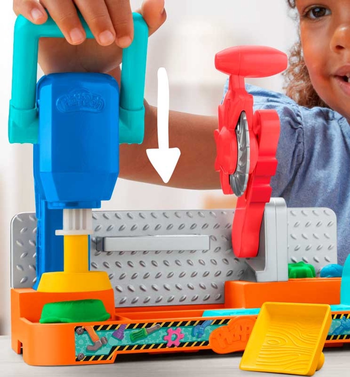 Play-Doh Stempelen en Zagen Speelset - Boetseerklei - Kindergereedschap — afbeelding 9