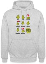 The Grinch Moods Of The Grinch Stemmingen Hoodie Unisex