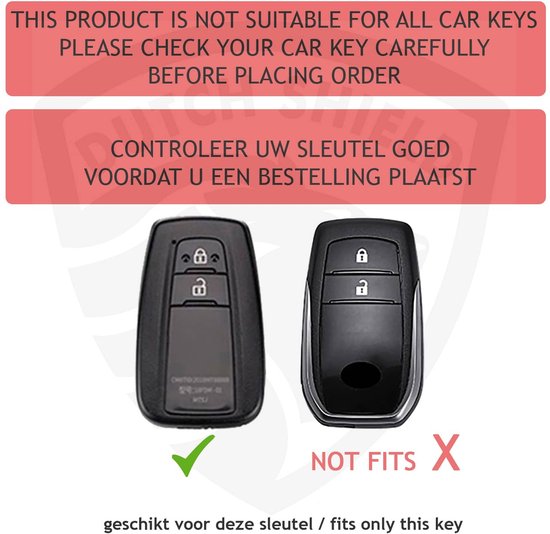 Vergelijking van twee autosleutels. Eén past, de andere niet.