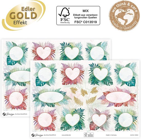 Rosé Hartjes Stickers | Sluitstickers Enveloppe Uitnodiging Cadeau | Roze