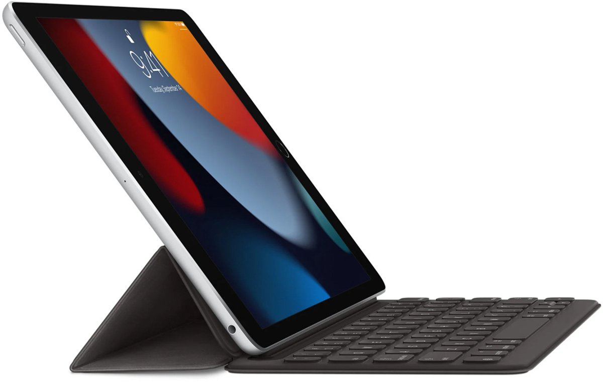 Magic Keyboard Folio voor iPad (7e generatie) en iPad Air (4e generatie) – AZERTY – Frans – Zwart
