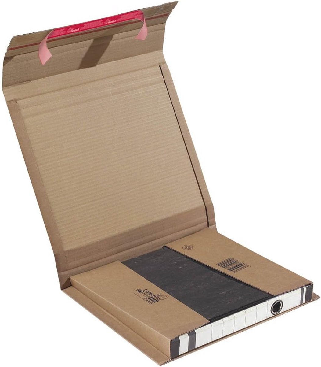 Verzenddoos bruin, 320 x 290 x 35 - 80 mm, 20 stuks
