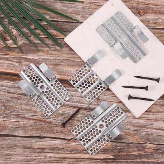 SopimusZ 10Stk Onderbouw Sink Clips Keukenbevestigingsclips Sink Boogmontagebeugels Verstelbare Bevestiging Ondersteuning Reparatie voor Keuken Badkamer Douche SopimusZ 10Stk Onderbouw Sink Clips Keukenbevestigingsclips Sink Boogmontagebeugels Verstelbare Bevestiging Ondersteuning Reparatie voor Keuken Badkamer Douche