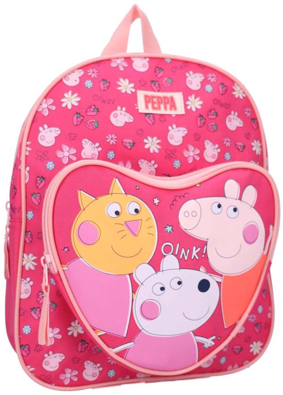 Peppa Pig Rugzak | Meisjes Rugzak | Kinderrugzakken | Roze Enige Maat