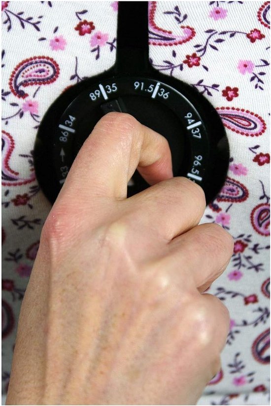 Verstelbare dressmakerspaspop met he mm arker, Florentine paisleystof, kledingmaat 16-20, middellang, 8-delig met vierpotenstandaard voor het vastspelden en passen van kleding — afbeelding 4
