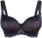 Zwart -gorge LingaDore Daily Uni-Fit Plus BH /Nude - Taille 75D - Zwart/Beige