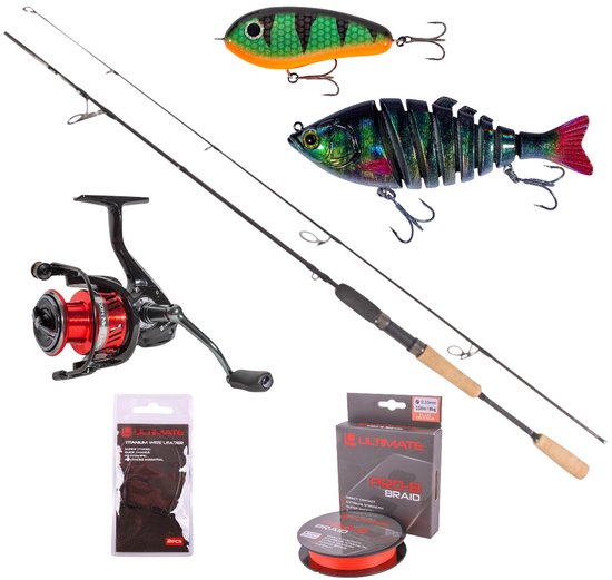 Ultimate Clever Jerkbait Spin Set 1.80m (40-90g) - Roofvis Set