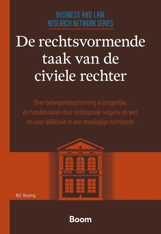 Leiden Business and Law Research Series 7 - De rechtsvormend ... - cover