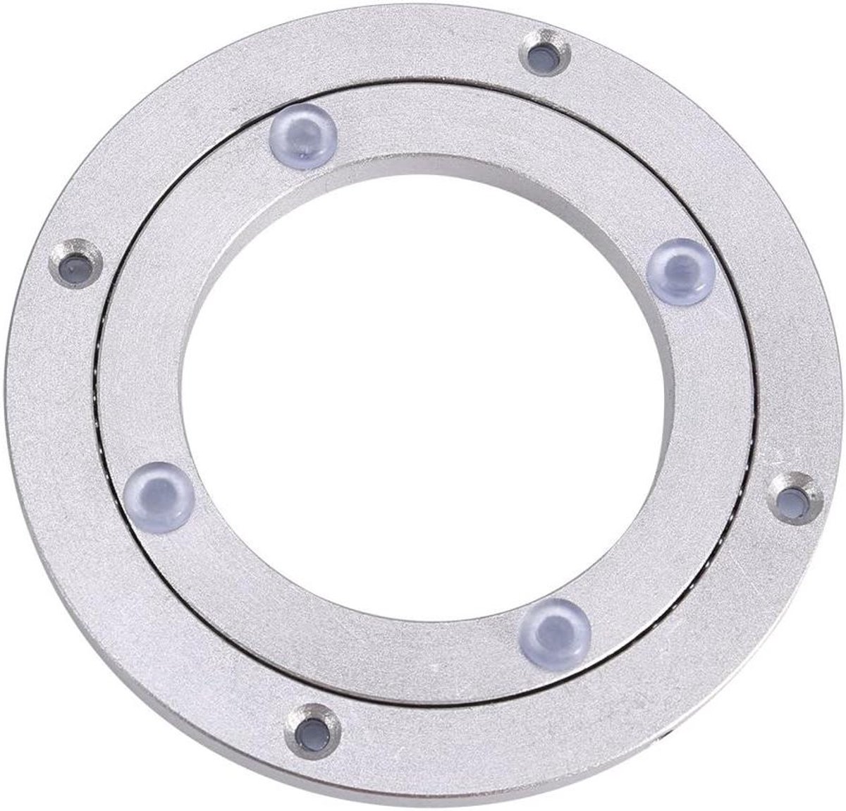 Draaiplateau voor Eettafel - Aluminium, Heavy Duty, 360-graden Draaibaar (6 inch)