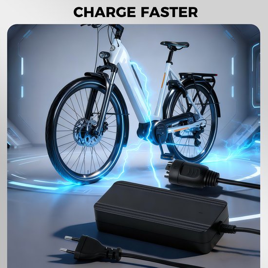 36V 2A Lader met reistas voor Bosch Active Performance Accu - lader voor elektrische fiets - ebike oplader e-bike — afbeelding 5