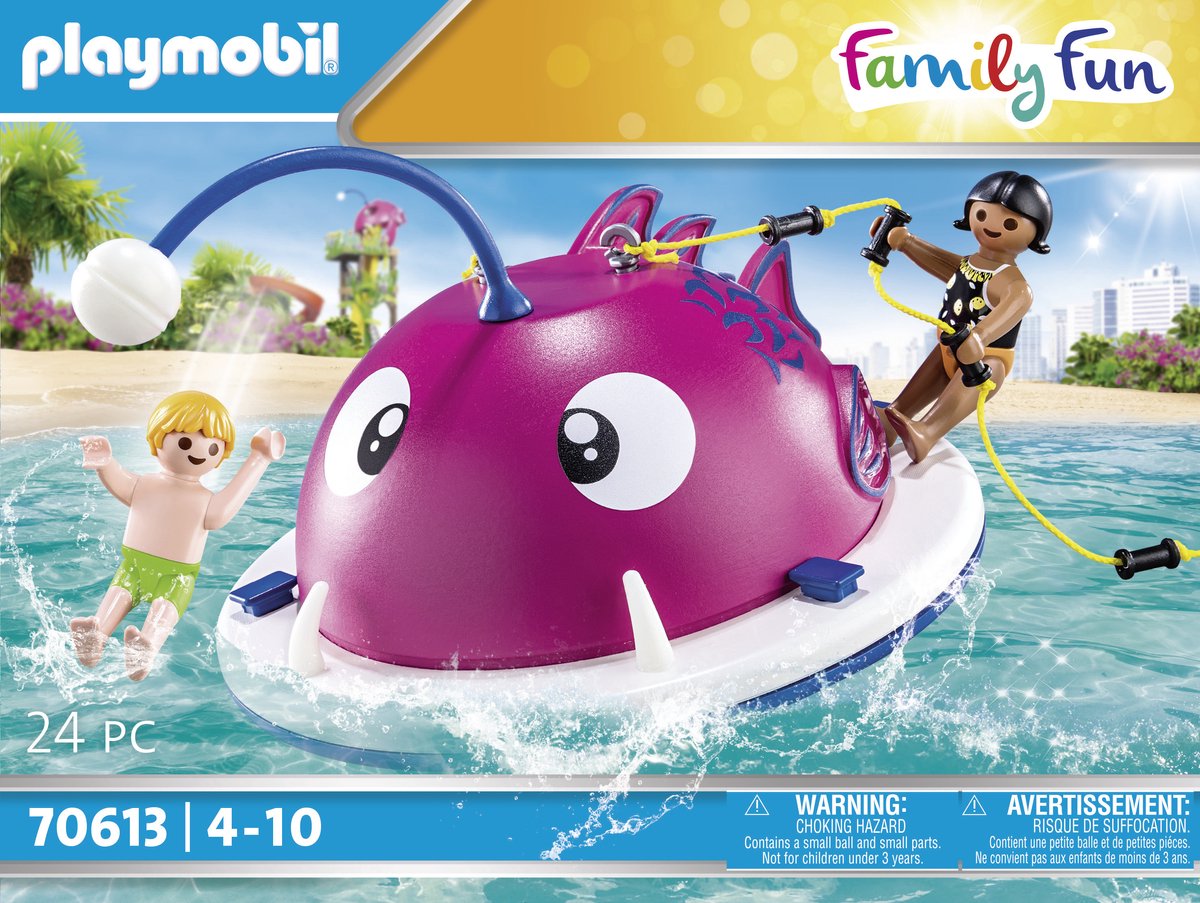 PLAYMOBIL Family Fun Beklimmen zwemeiland - 70613