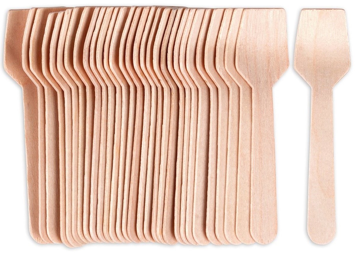 Spoon Berkenhout Set - 30 stuks, 9,5 cm