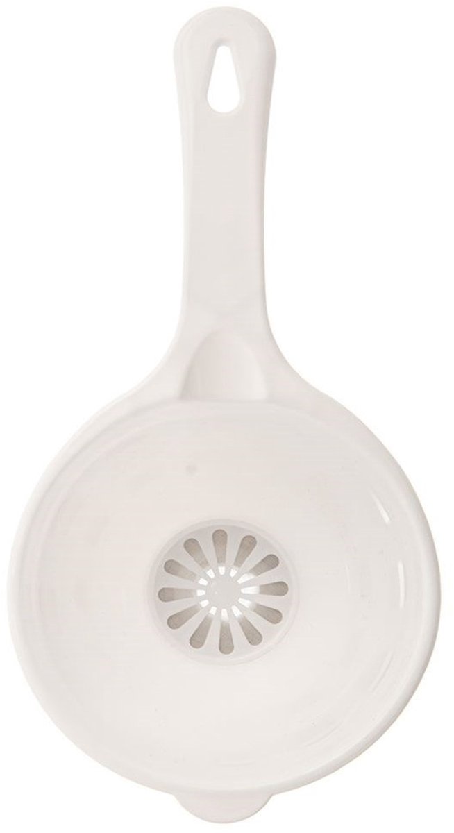 Hobby Life - Keuken Trechter - 11,5 cm - Met Zeef - Wit van Merkloos — afbeelding 3