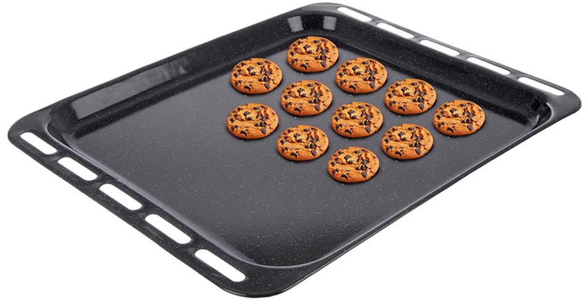 Orion – Bakplaat – Geëmailleerd Staal – Ondiep – 44,5 × 36 cm – Ovenbestendig