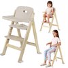 Beige, En bois