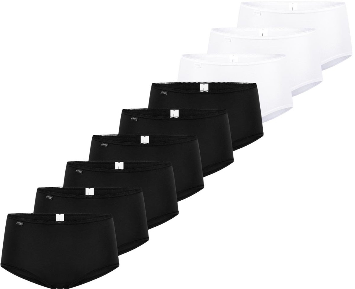 sloggi Dames midi slip 9 pack 24/7 Cotton