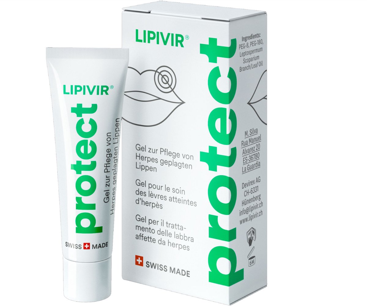 SANACUTE LIPIVIR protect Lippenpflege-Gel